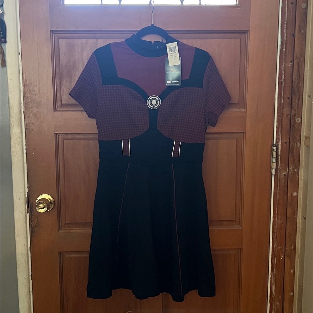 Marvel Quantum Mania Cosplay Dress - Red and Black New with Tags